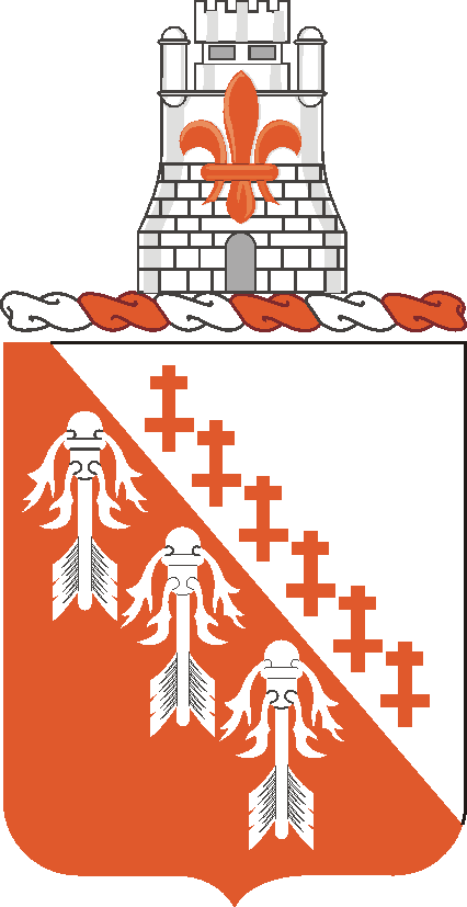 121st Signal Battalion — Coat of arms