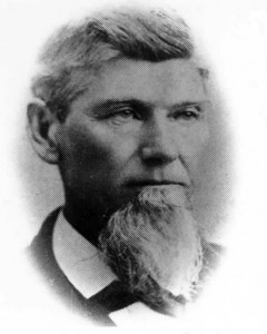 Headstone of Abraham Garland Byler