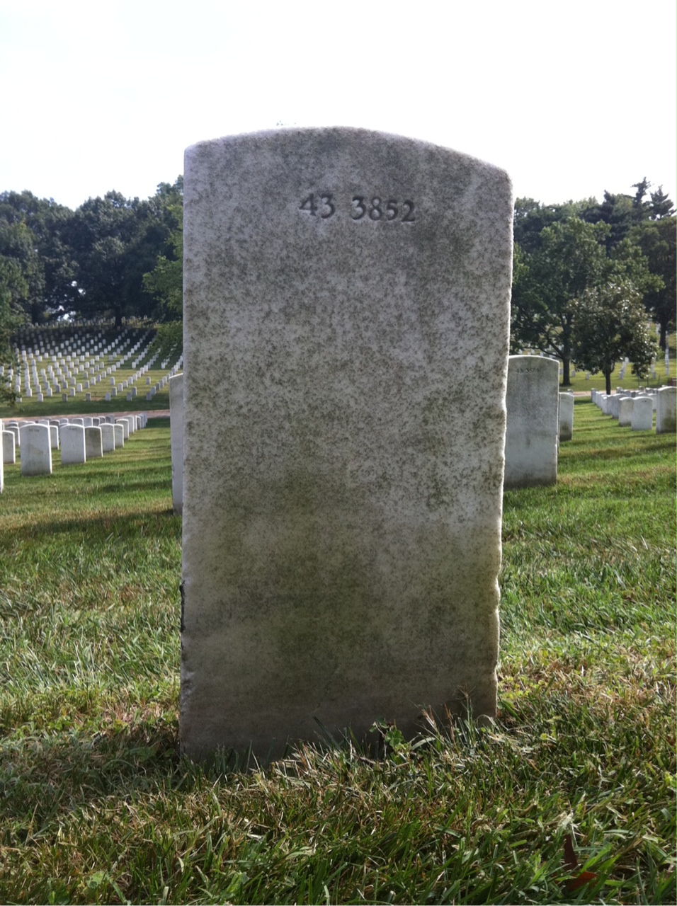 Headstone of Edward J Grauberger