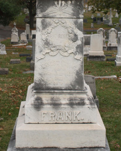 Headstone of Charles L. Frank