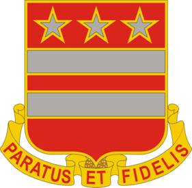 258th Field Artillery Regiment — Distinctive unit insignia