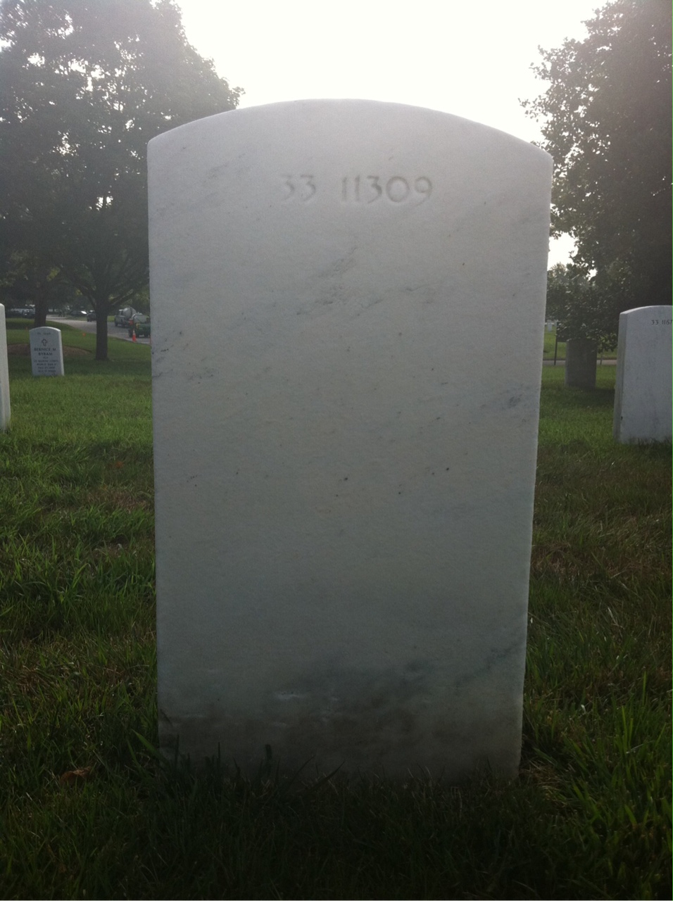 Headstone of Joseph G Byrnes
