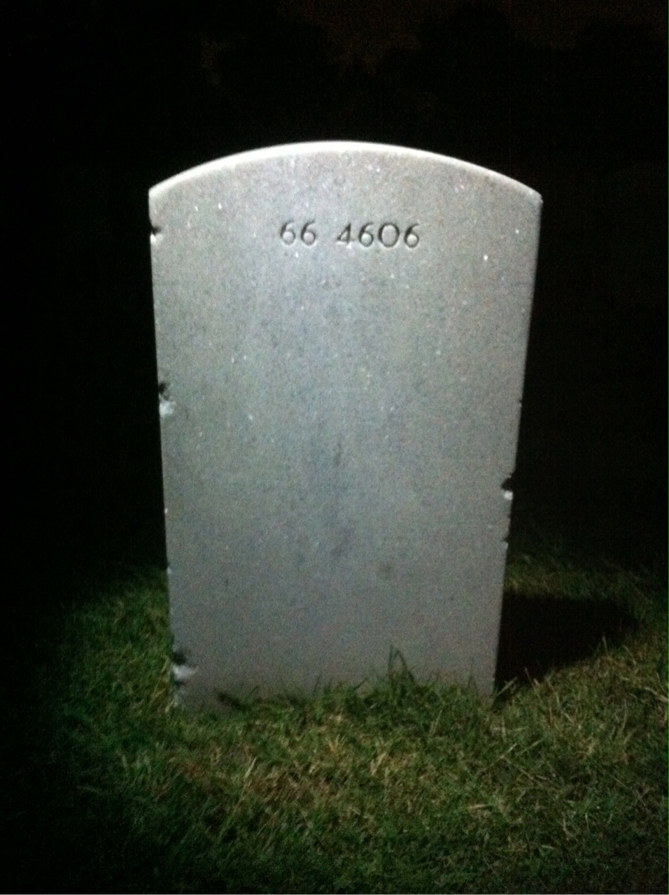 Headstone of James J Bergen