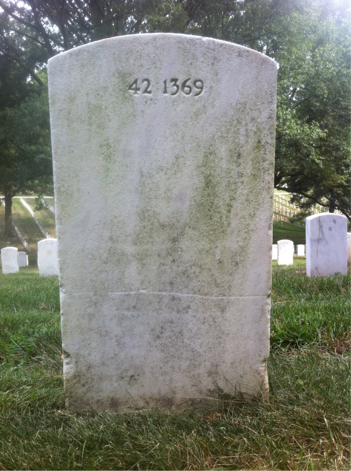 Headstone of Clarence N Lucas
