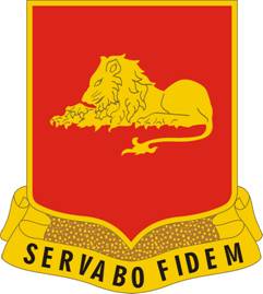 33rd Field Artillery Regiment — Distinctive unit insignia