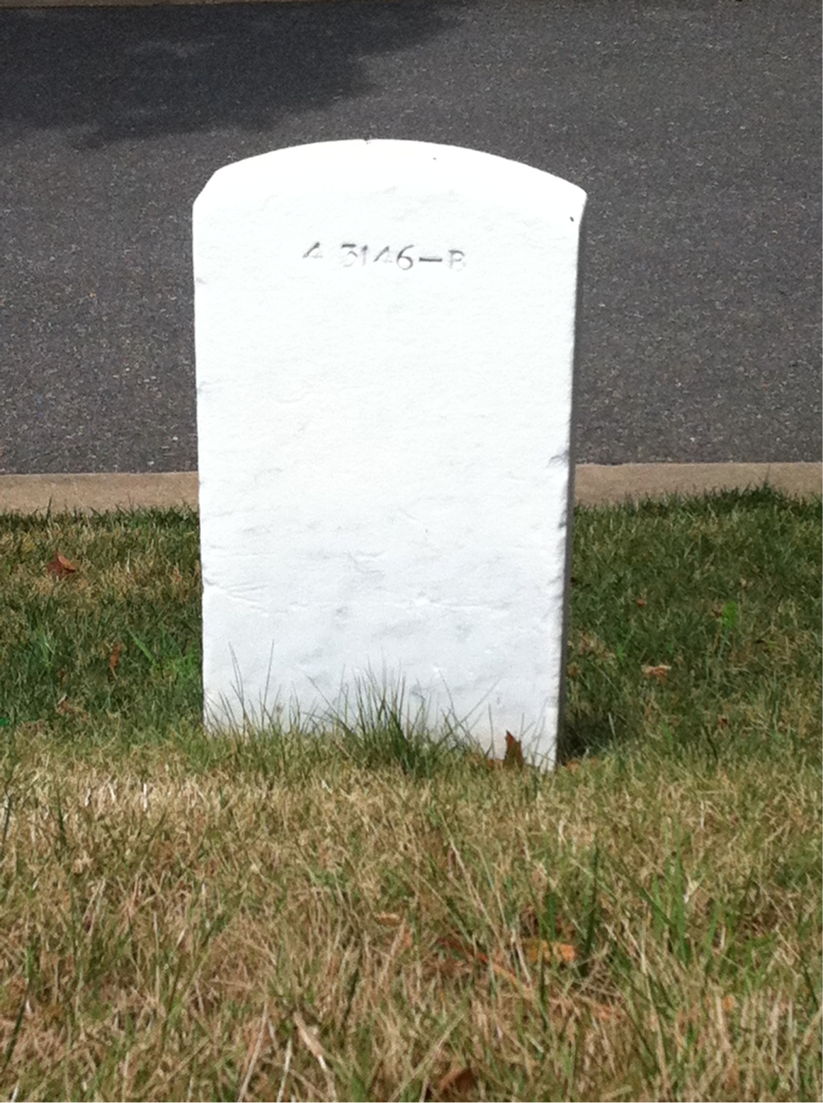 Headstone of Richard C Thornbury