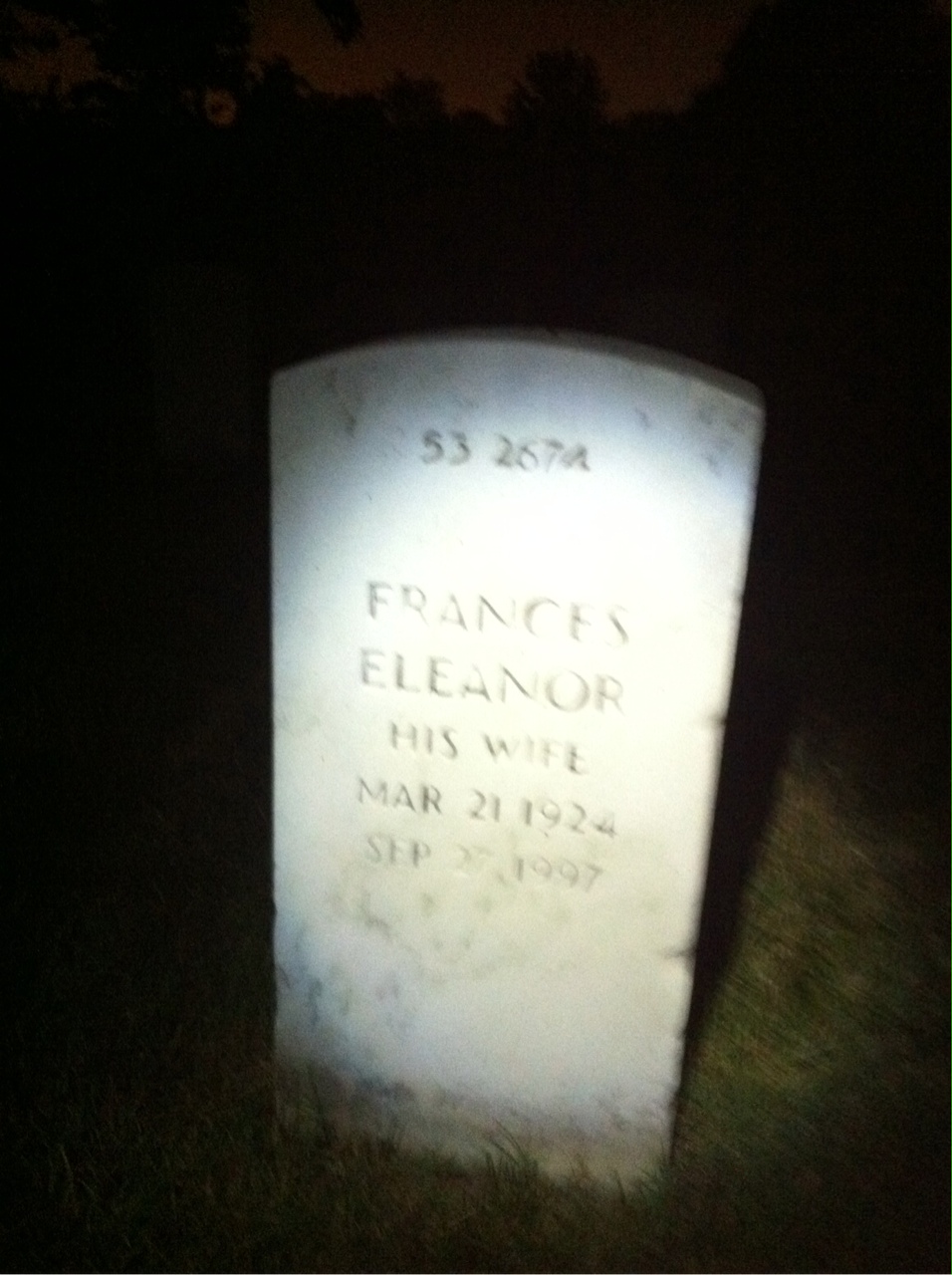 Headstone shared by 2 interments, including Griffith Alfred Jones