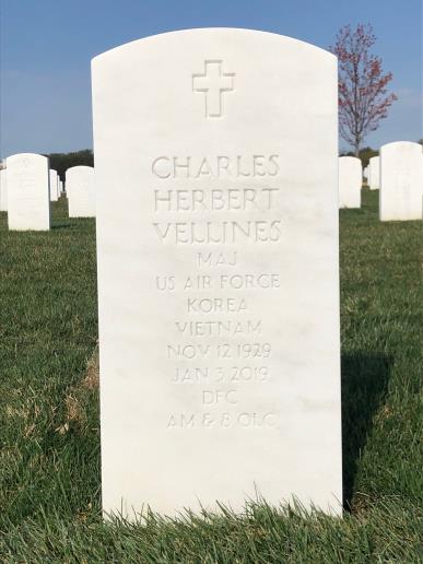 Headstone of Charles Herbert Vellines