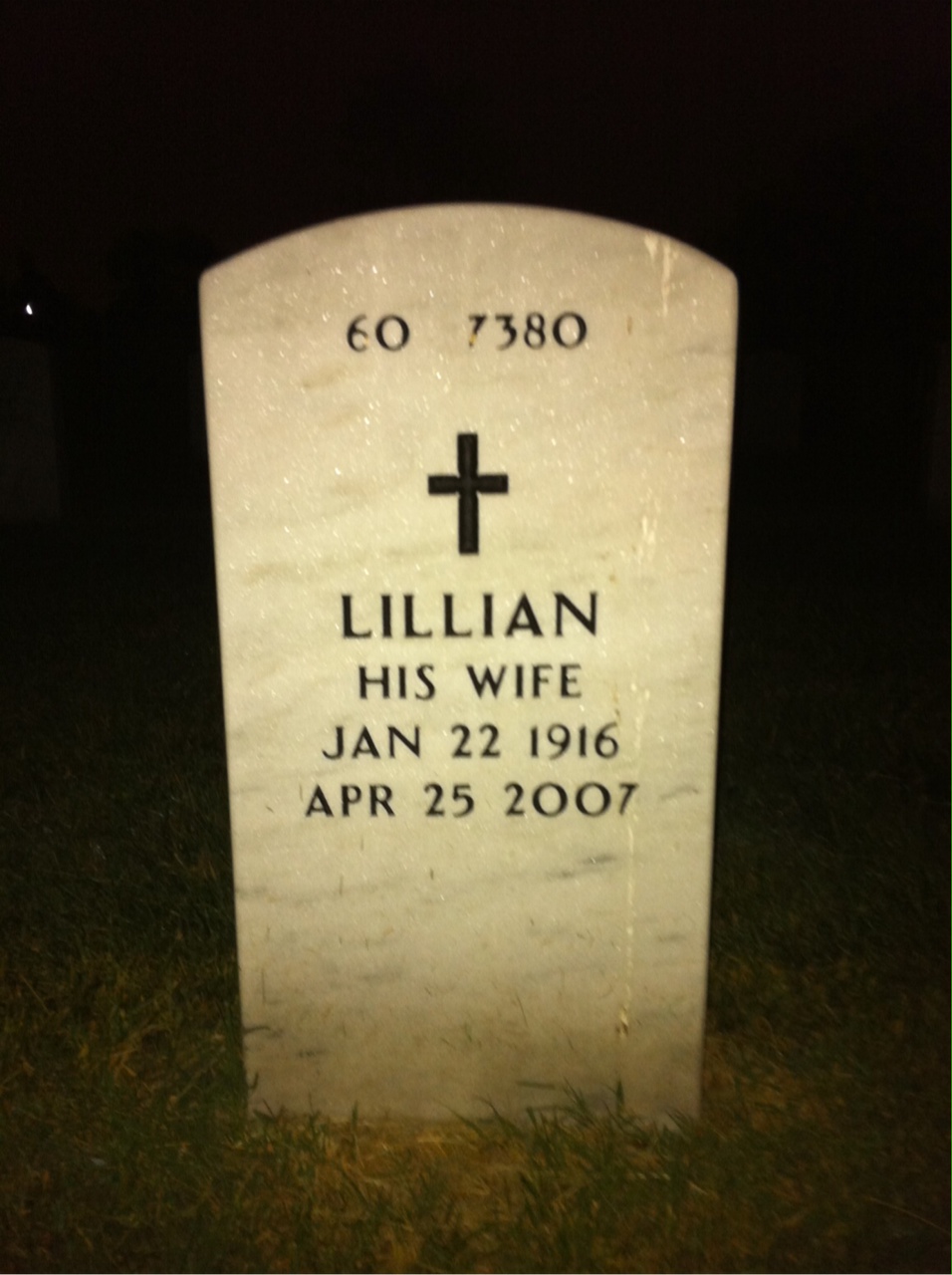 Headstone shared by 2 interments, including Dante R Marzetta