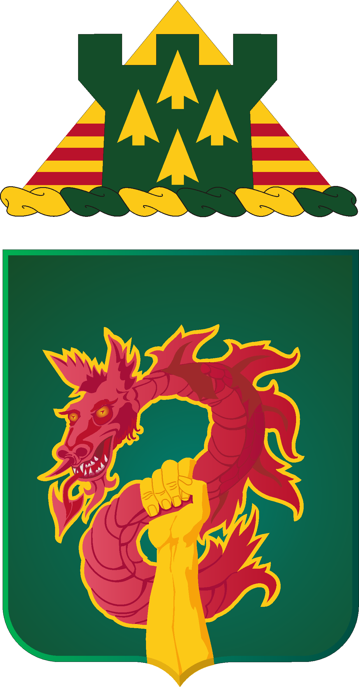 504TH MILITARY POLICE BATTALION — Coat of arms