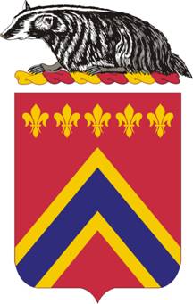 120TH FIELD ARTILLERY REGIMENT — Coat of arms