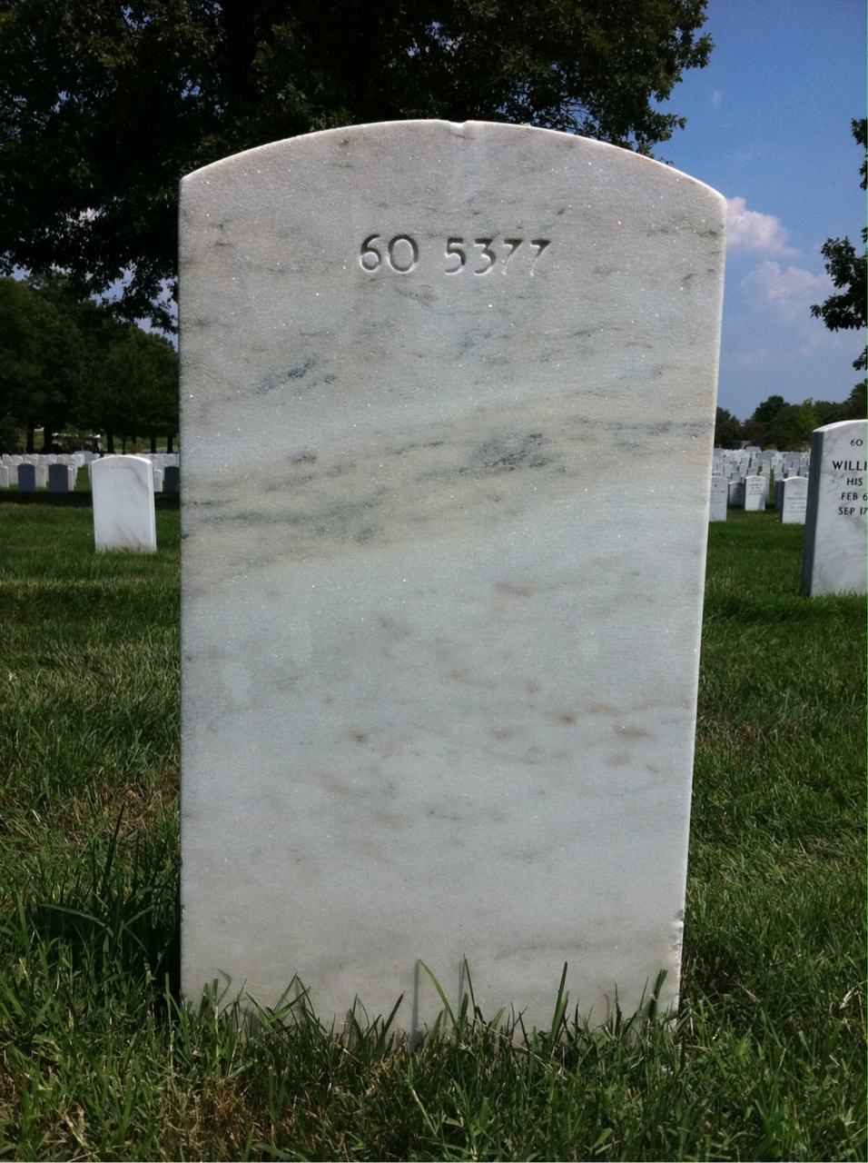 Headstone of Richard Kenneth Westlund Jr.