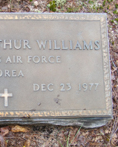 Headstone of Herbert A. Williams