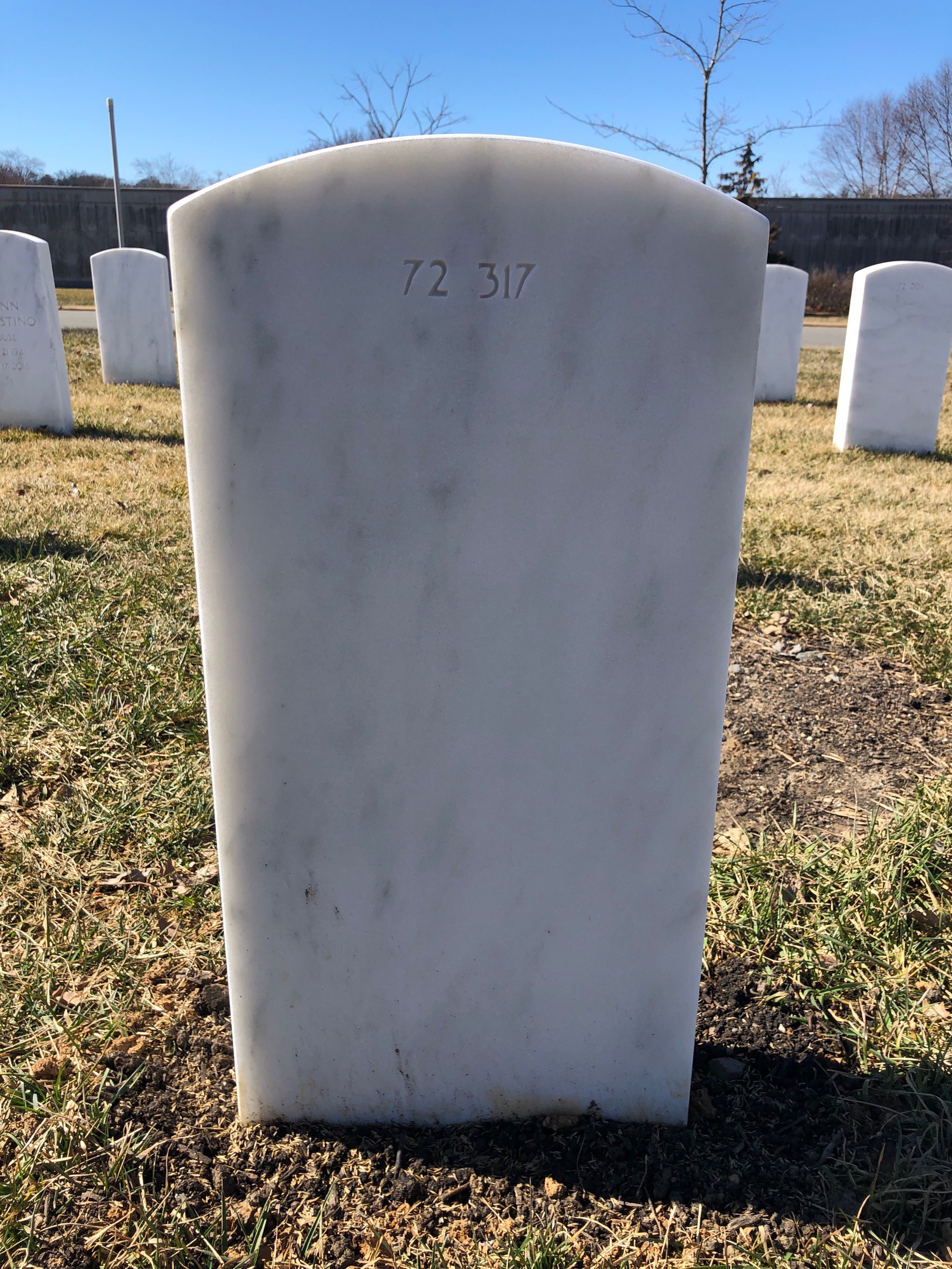 Headstone of Fredrik Hugh Murrill