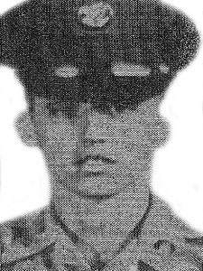 Headstone of Frederick Burris