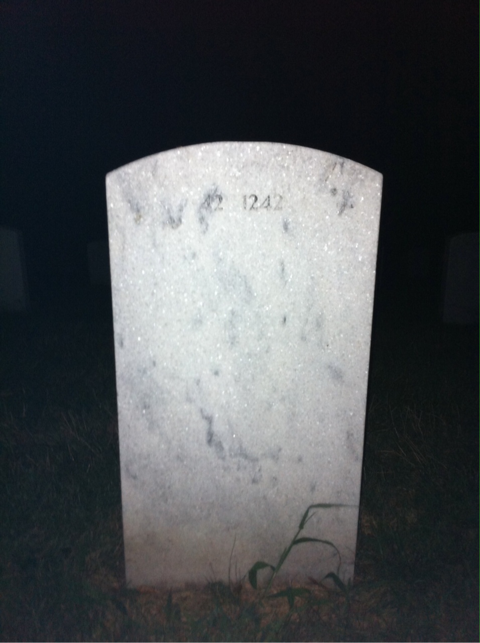 Headstone of Mary I Nicholson