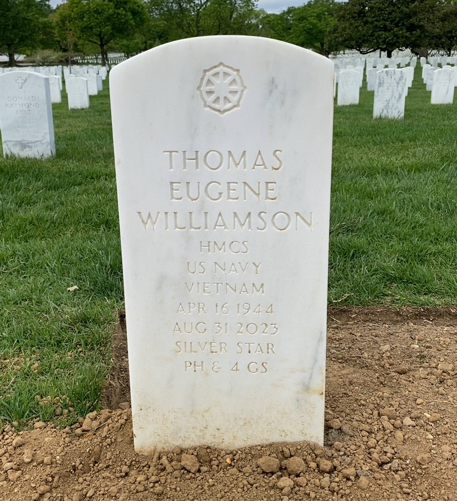 Headstone of Thomas Eugene Williamson