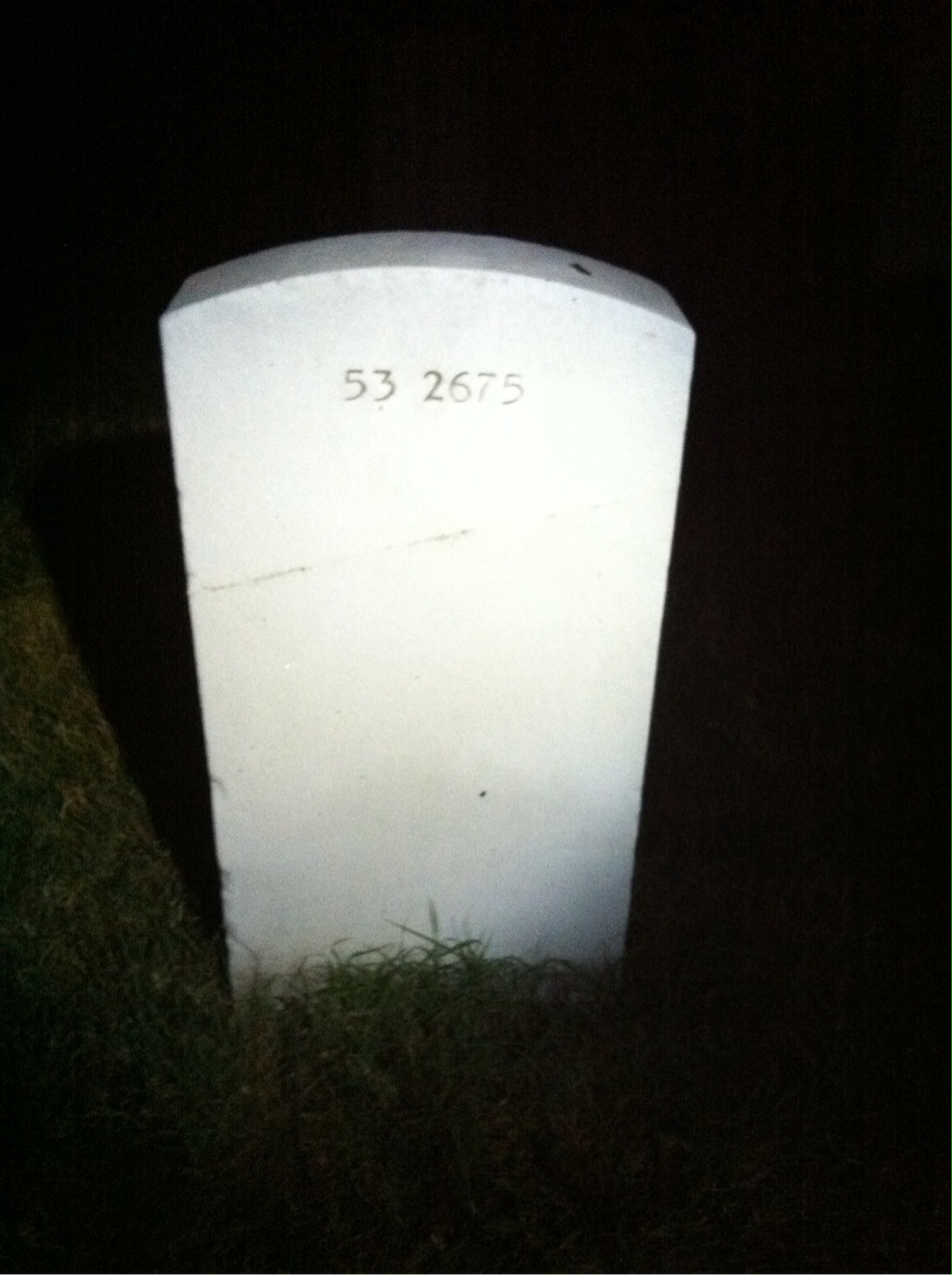 Headstone of Harold Ralph Yeager