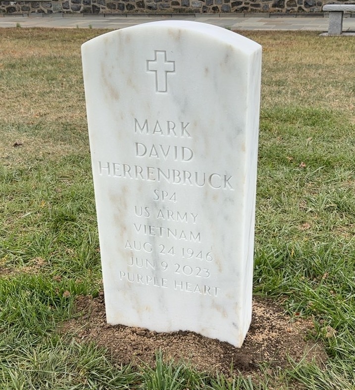 Headstone of Mark David Herrenbruck