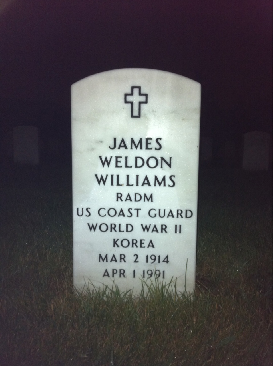 Headstone of James Weldon Williams