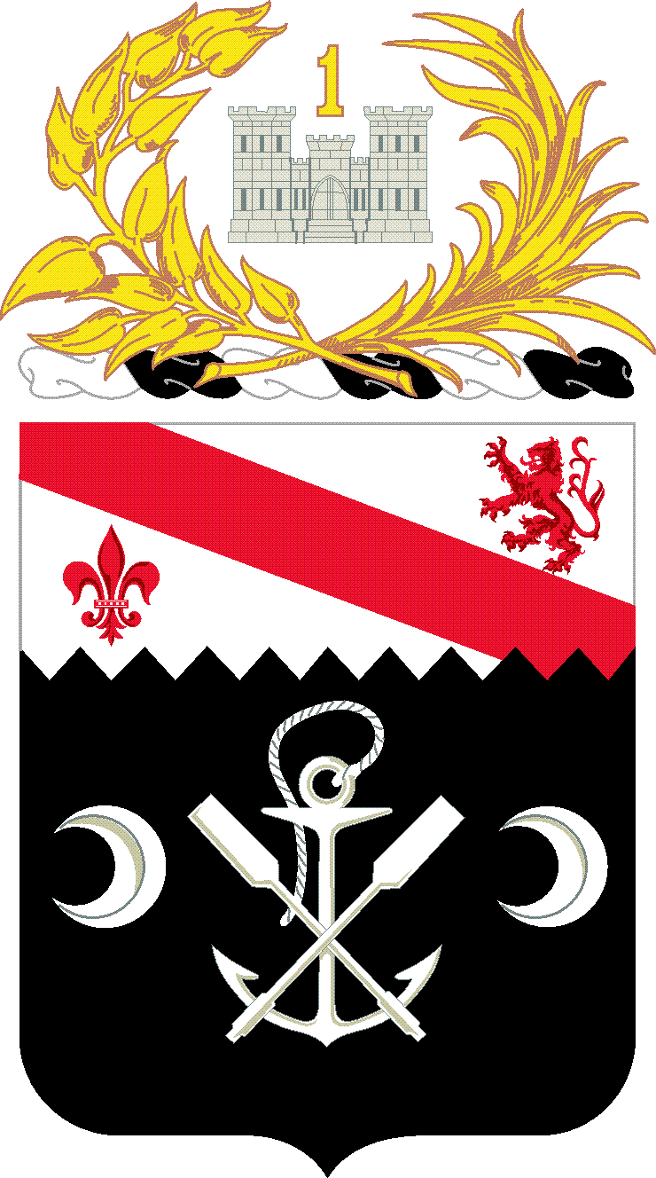 1st Engineer Battalion — Coat of arms