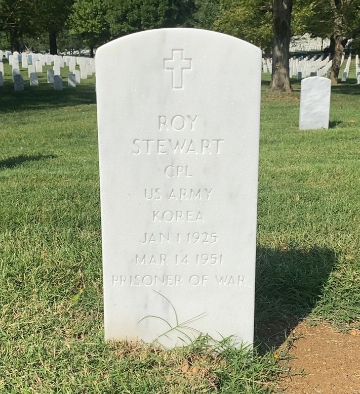 Headstone of Roy Edward Stewart