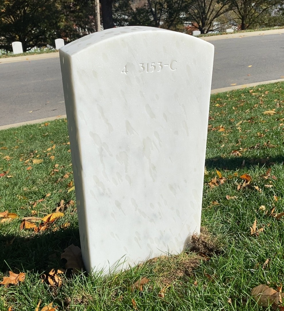 Headstone of Irving J Warmolts