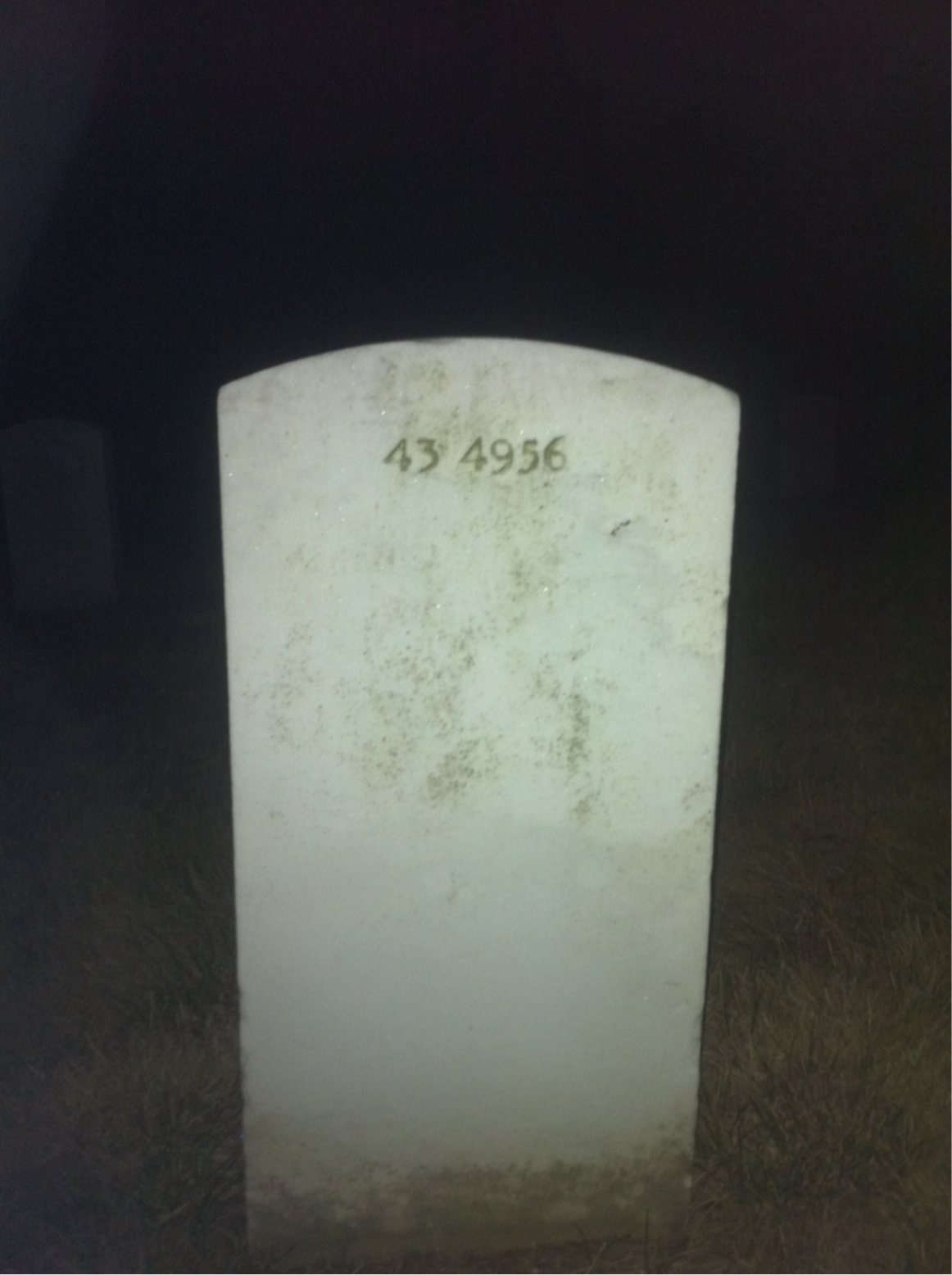 Headstone of John J Briggs