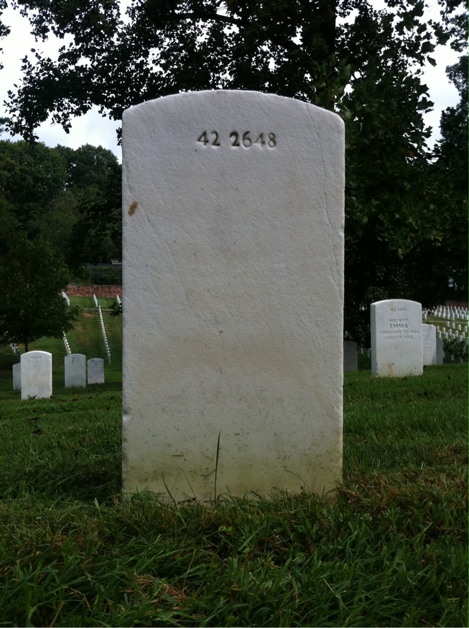 Headstone of Ella M Jordon