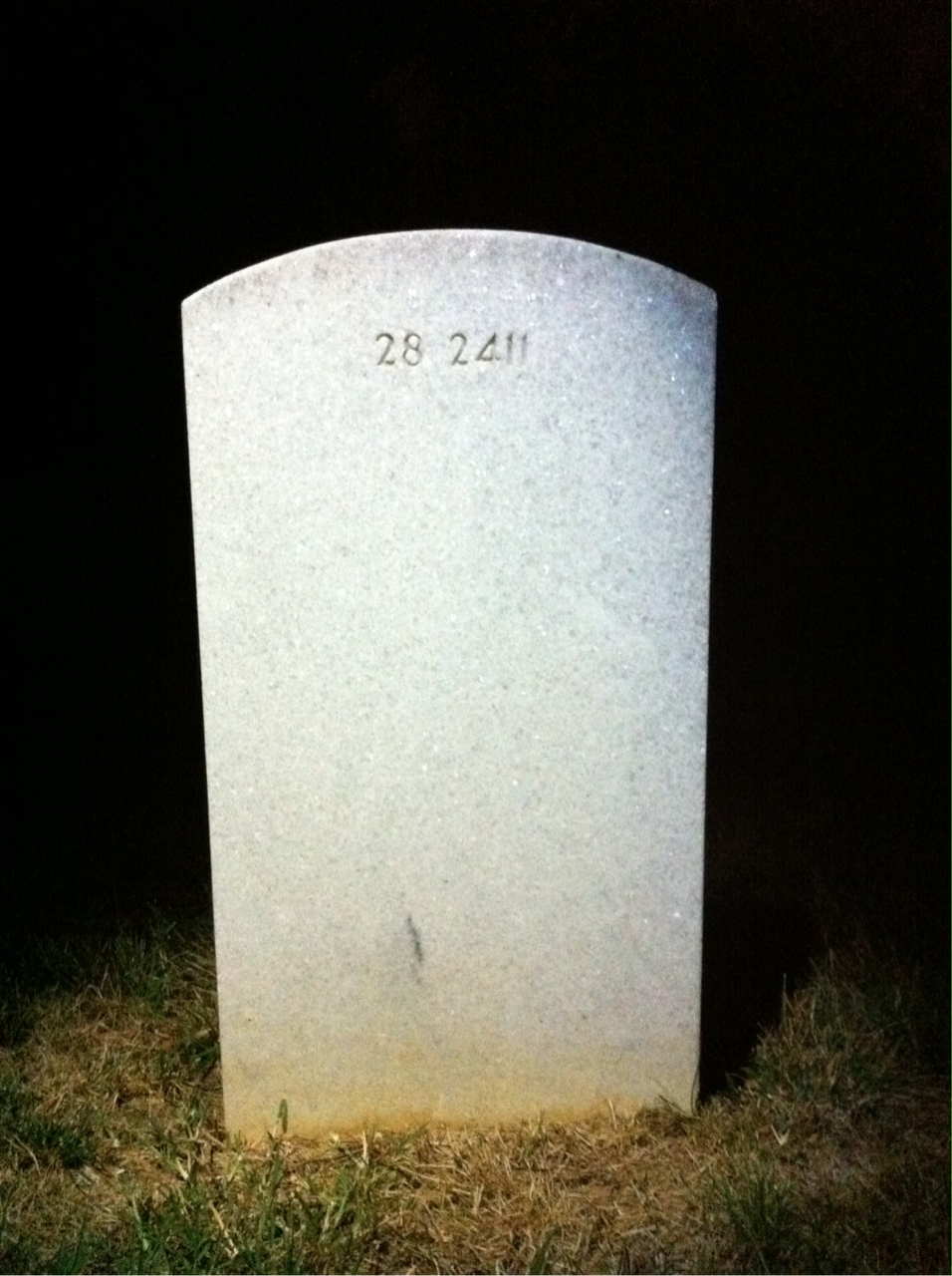 Headstone of Alice M O'Donnell