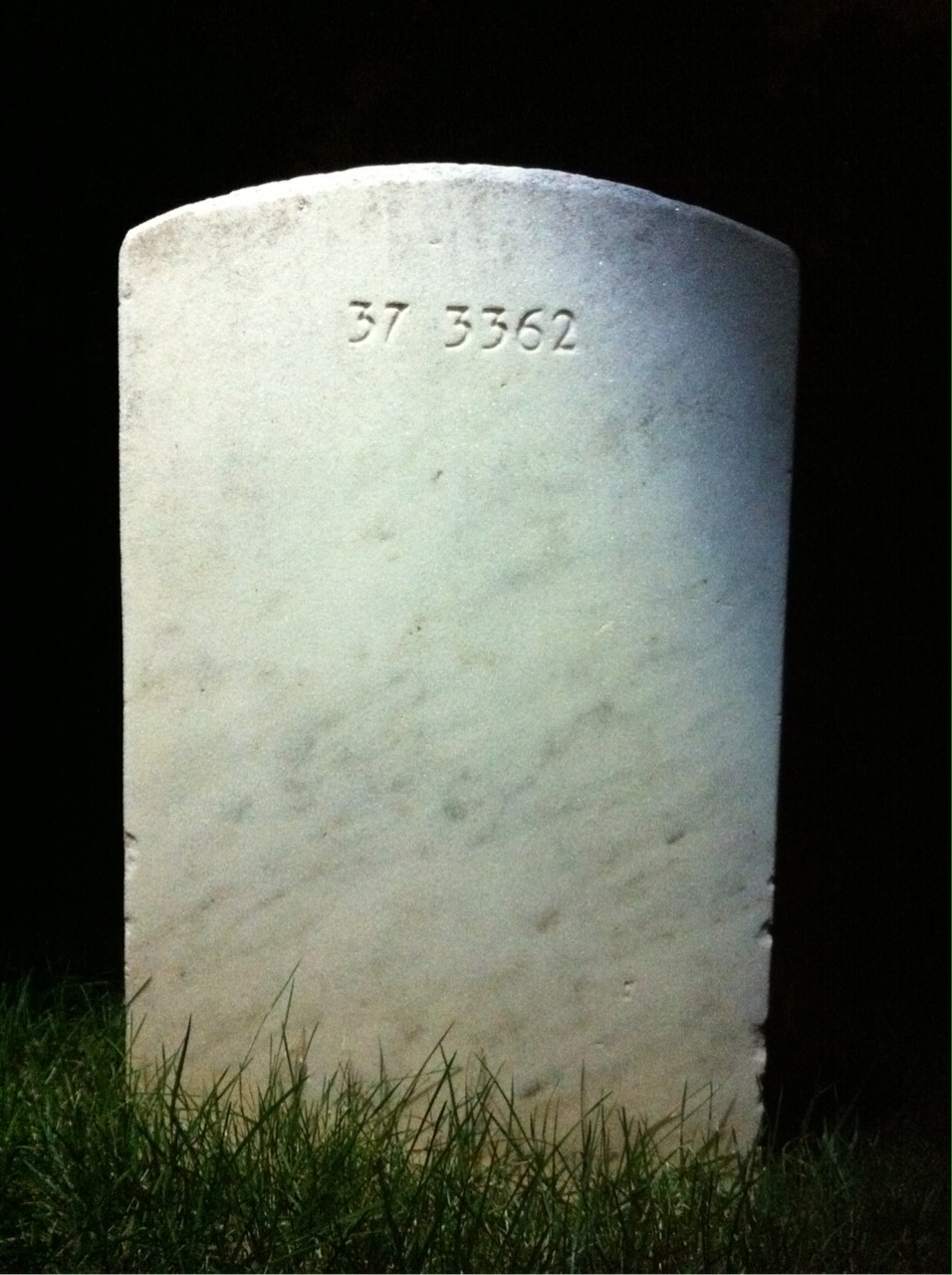 Headstone of Irene J Popp