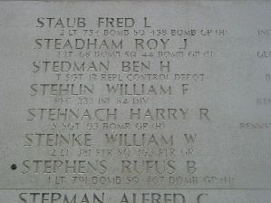 Headstone of Fred Leo Staub