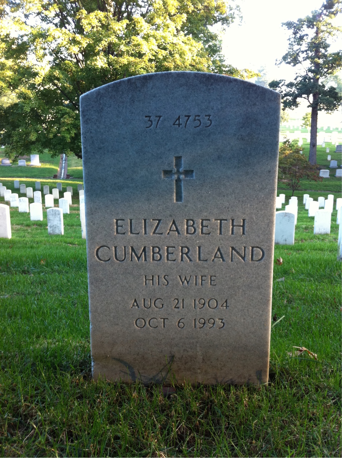 Headstone shared by 2 interments, including Joseph A Schiller