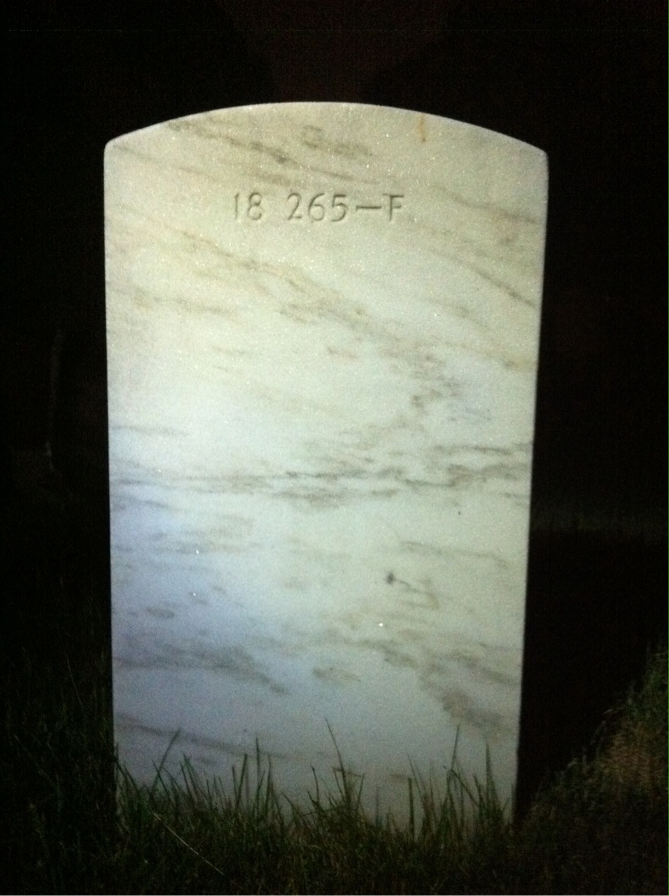 Headstone of Fannie A Powers