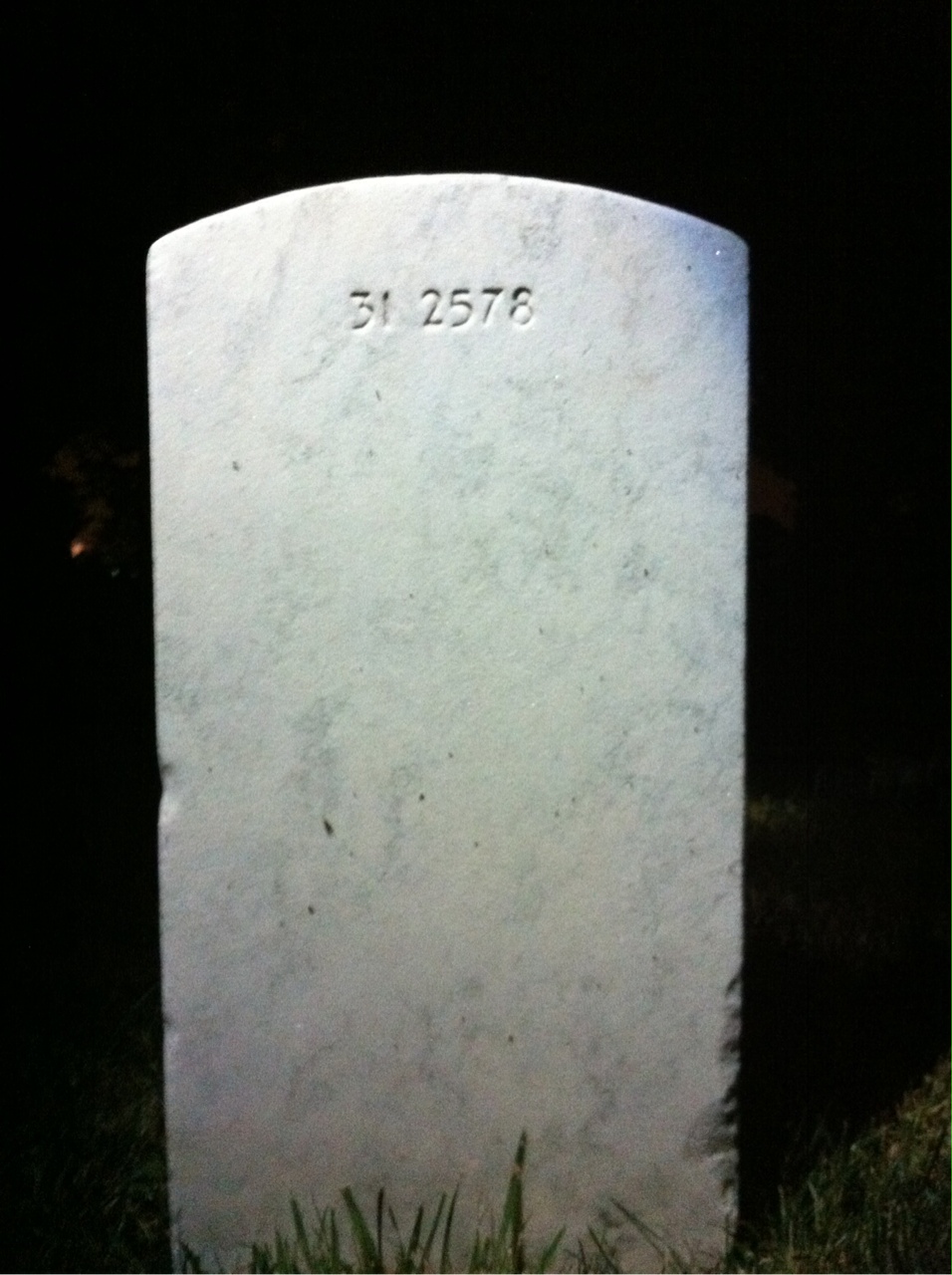 Headstone of Gertrude F Orthman