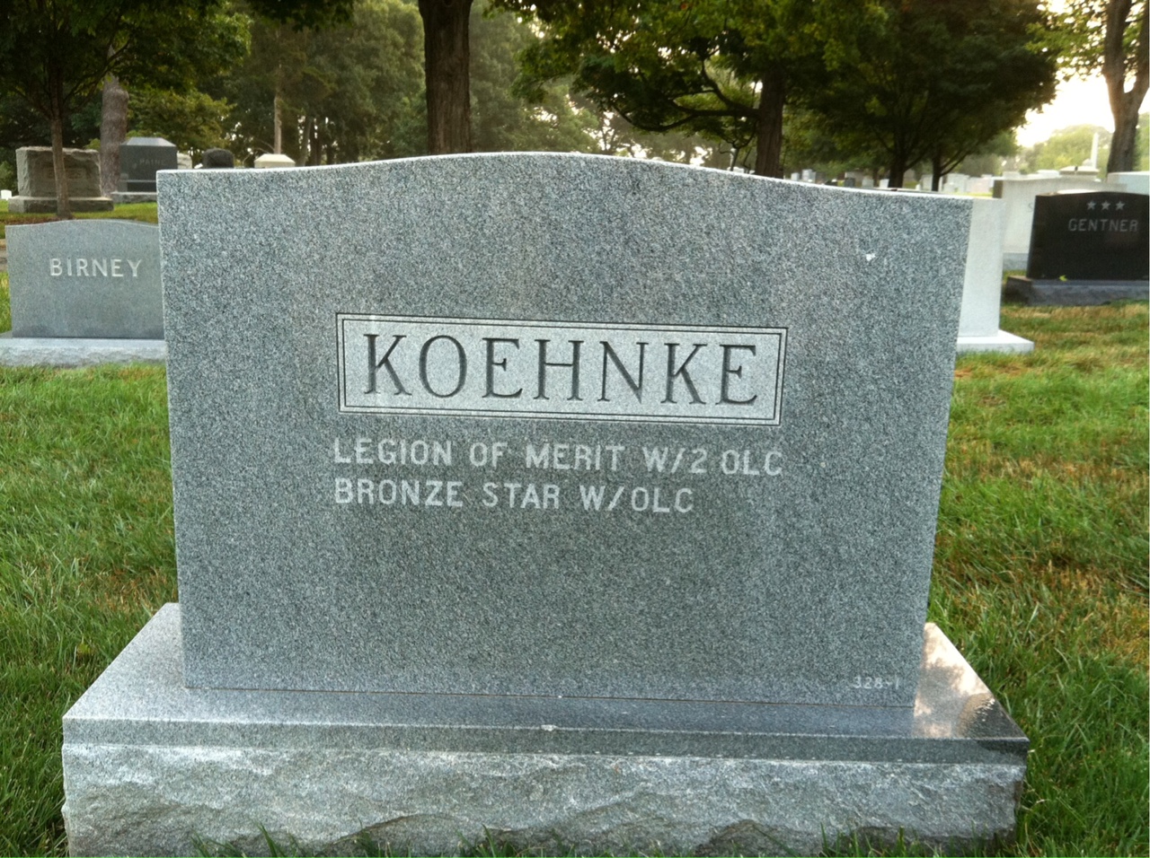 Headstone of Joseph Anthony Koehnke