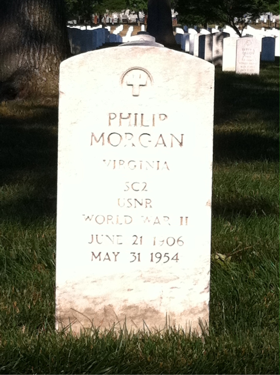 Headstone of Philip Morgan