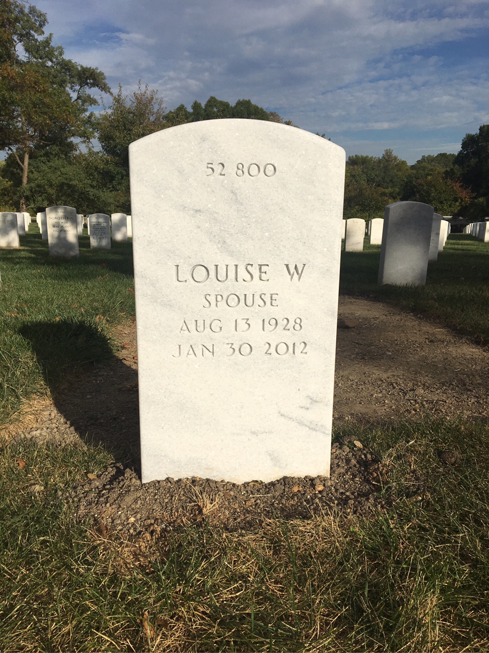 Headstone shared by 2 interments, including Harry Richard Bailey