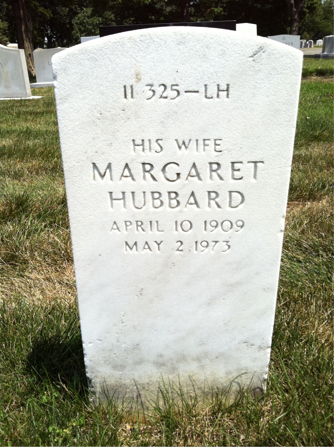 Headstone shared by 2 interments, including Walter J Seely