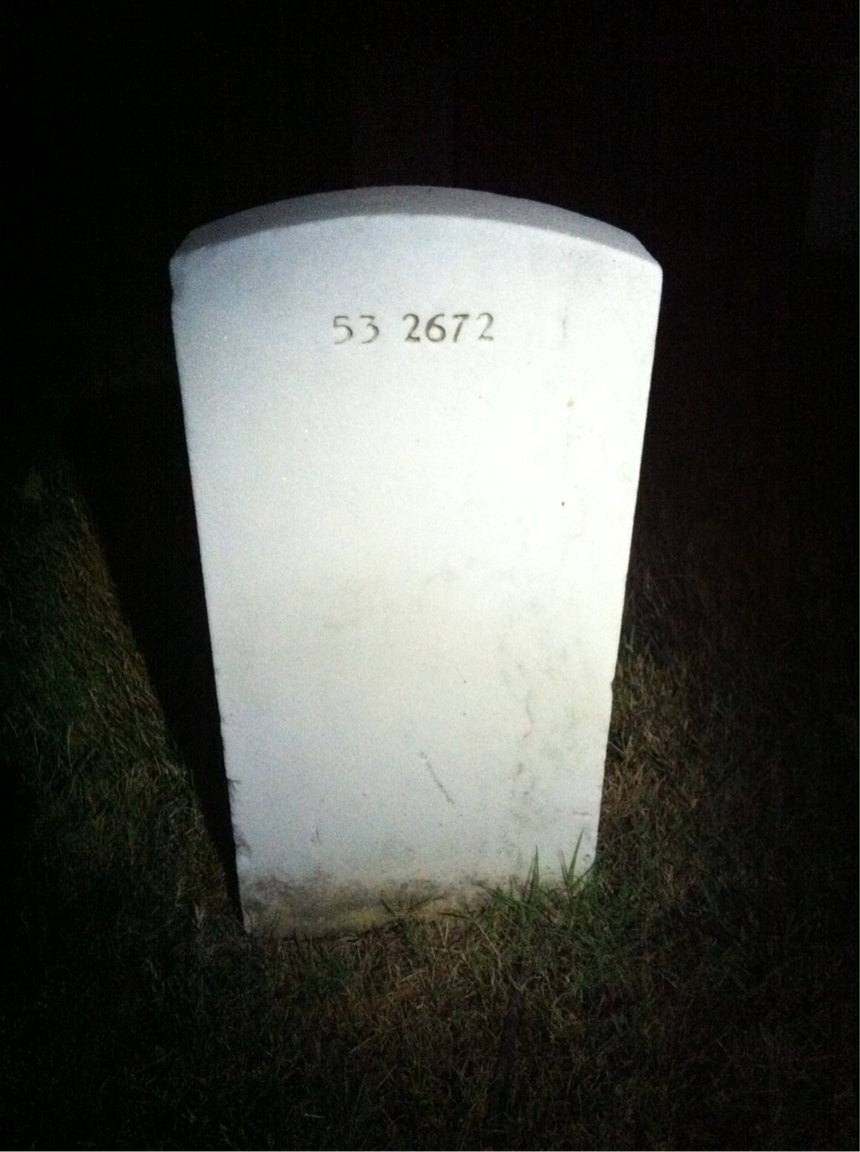 Headstone of John J Clancy