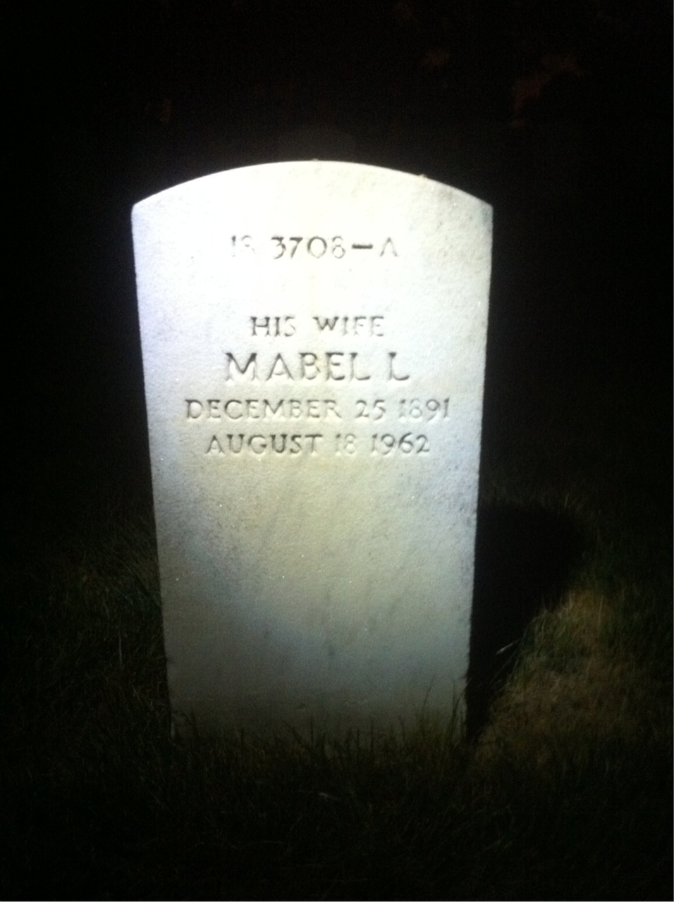 Headstone of Mabel L Laskowitz