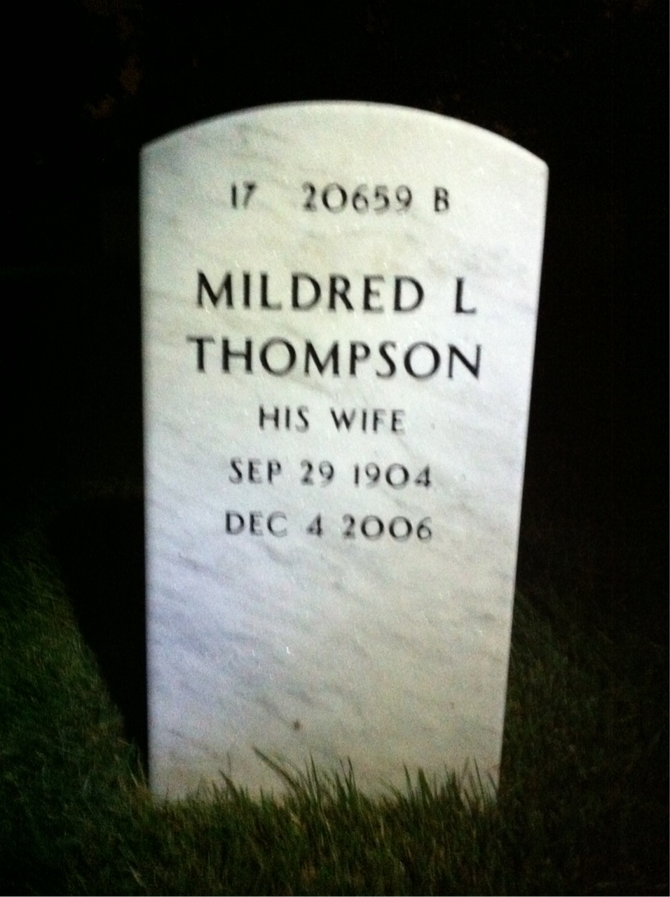 Headstone shared by 2 interments, including Richard T. Conklin