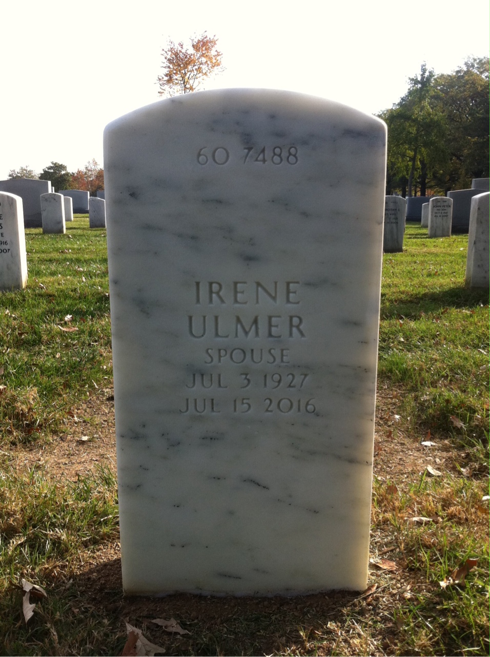 Headstone shared by 2 interments, including George A Boublik
