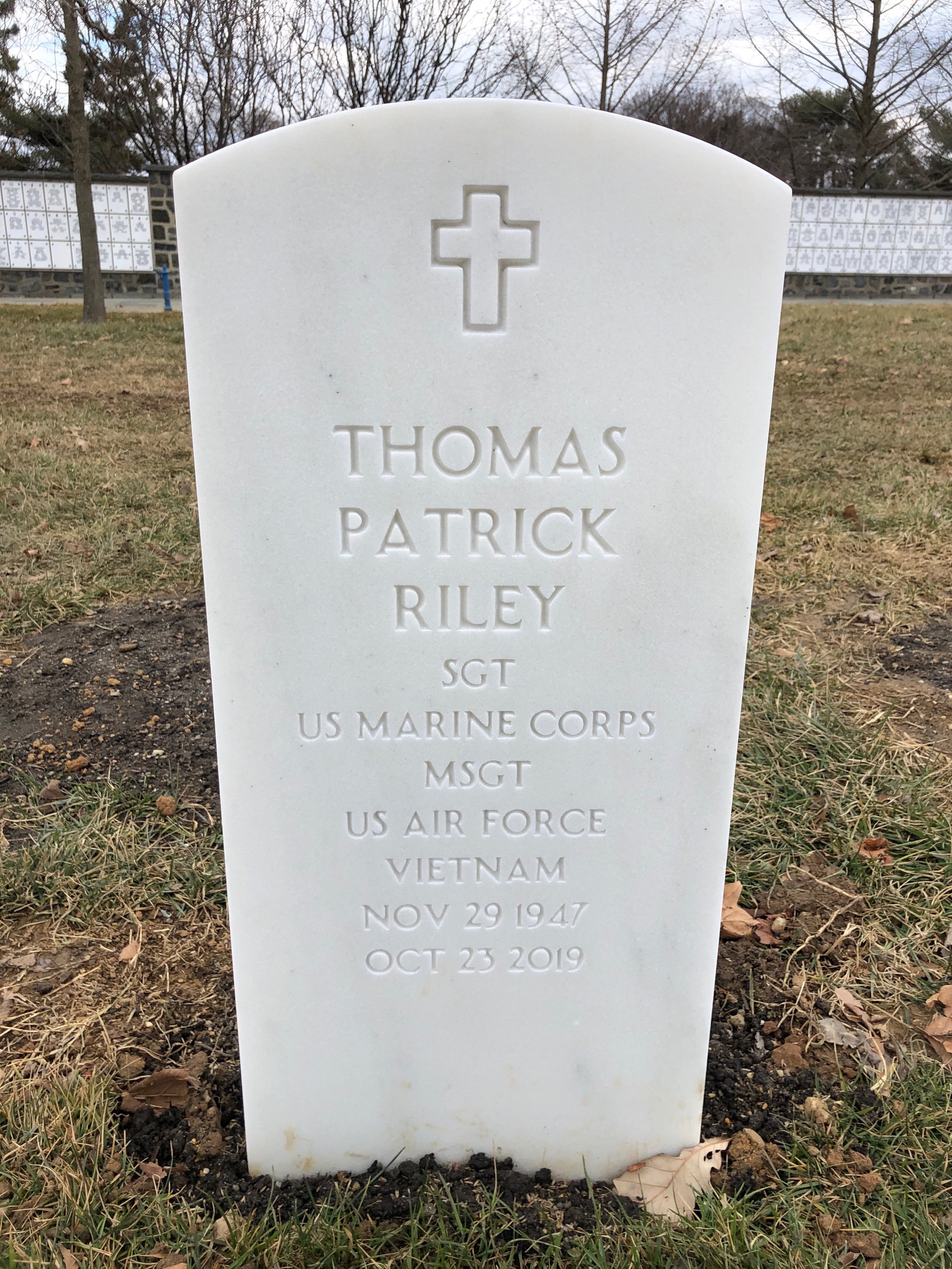 Headstone of Thomas Patrick Riley