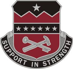 SUPPORT BATTALION, 5TH BRIGADE COMBAT TEAM, 1ST ARMORED DIVISION — Distinctive unit insignia