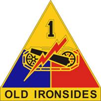 1st Armored Division — Distinctive unit insignia