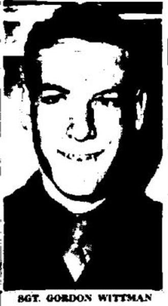 Headstone of Gordon Richard Wittman