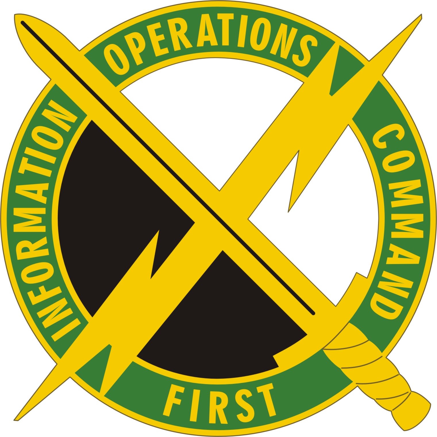 1st Information Operations Command — Distinctive unit insignia