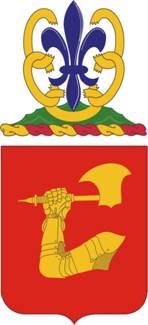 40th Field Artillery Regiment — Coat of arms