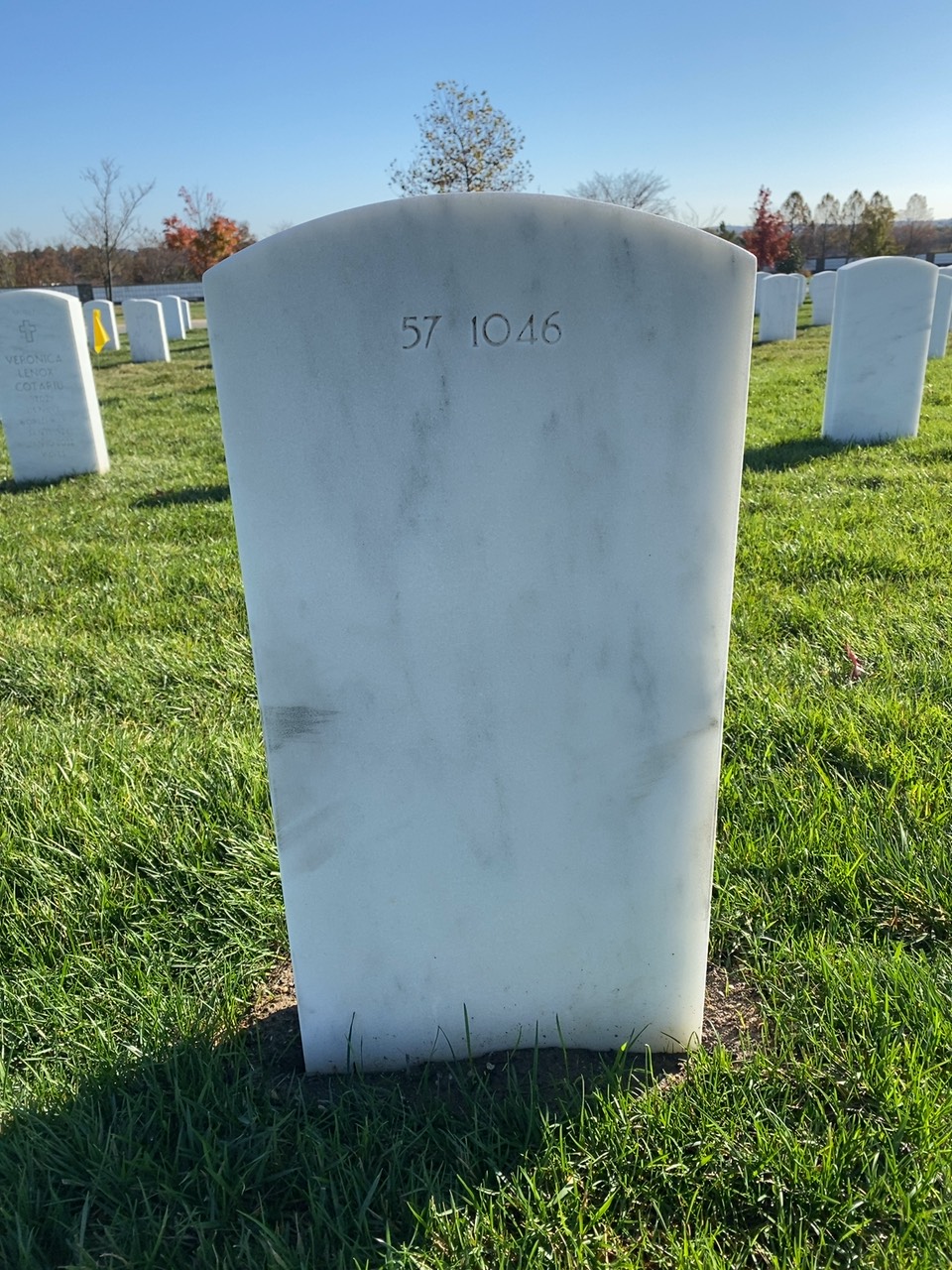 Headstone of Caliph Johnson